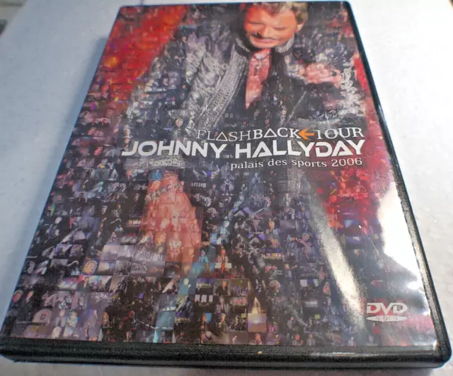 DVD JOHNNY HALLYDAY FLASHBACK TOUR PALAIS DES SPORTS 2006 / DVD    Etgri