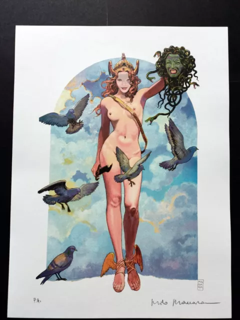 Milo Manara - "Medusa " firmata in originale