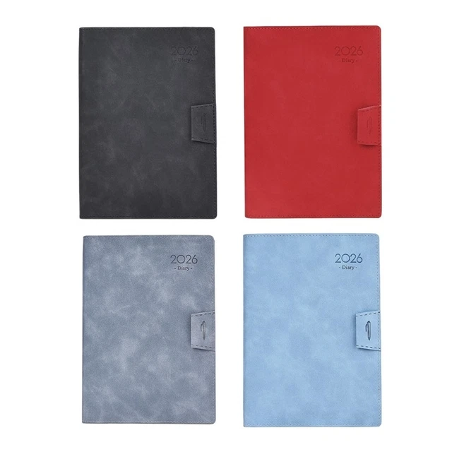 2026 Daily Planner Bundle – Refillable Leather Journal - View #3
