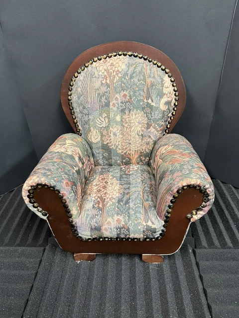 Upholstered doll chair discount