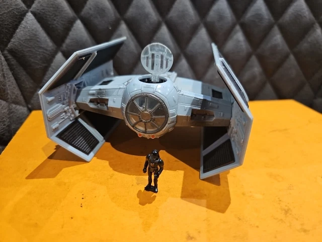 star wars action fleet darth vader tie fighter