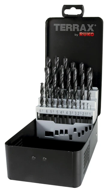 Wholesale Lot Warehouse Stock Clearance Sale of 25pcs. Twist Drill Sets, HSS-R