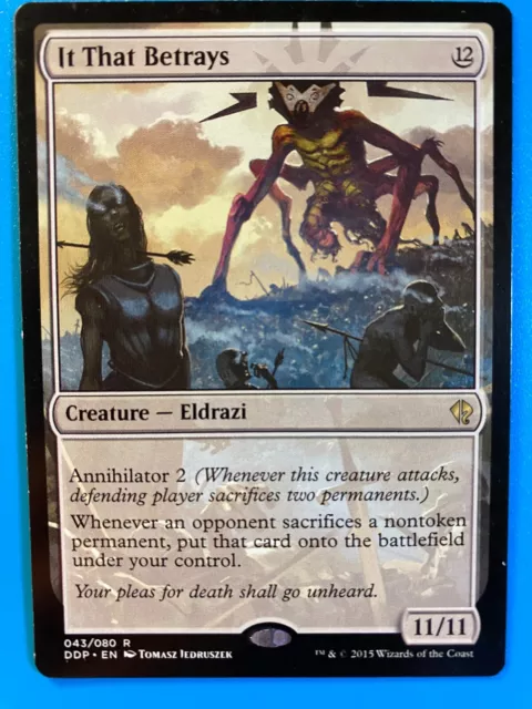 It That Betrays 1x FOIL ROE MTG Rise of Eldrazi Rare NM colorless It That Betrays 1x FOIL ROE MTG Rise of Eldrazi Rare NM colorless