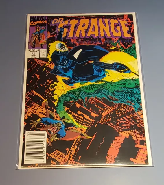 Dr. Strange #28 w/ Ghost Rider - Marvel Comics 1991
