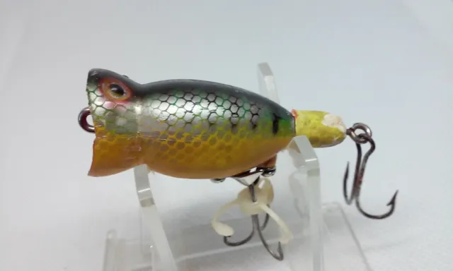 FRED ARBOGAST 3/8 oz. Hula Popper G760-05 Perch Topwater Lure NEW