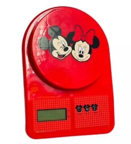 Mickey And Minnie Mouse Kitchen Weighing Scale Disney Digital Novelty Primark