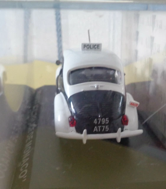 OPO 10 - Coche 1/43 Compatible con Renault 4CV Police de Monaco - RBA58