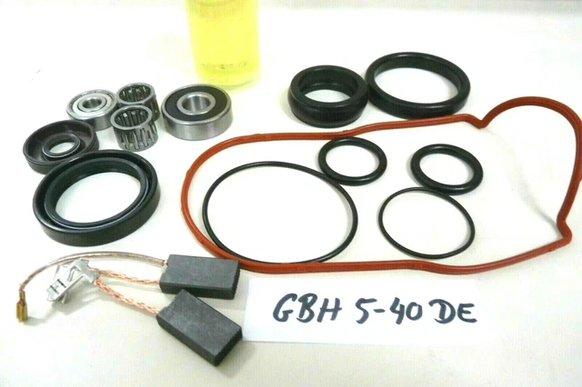 Parti Usura Martello Kit Riparazione Bosch GBH 5-38 D - Service Pack Con Olio E Parti Di Usura Ricambi Originali Bosch - Foto 6