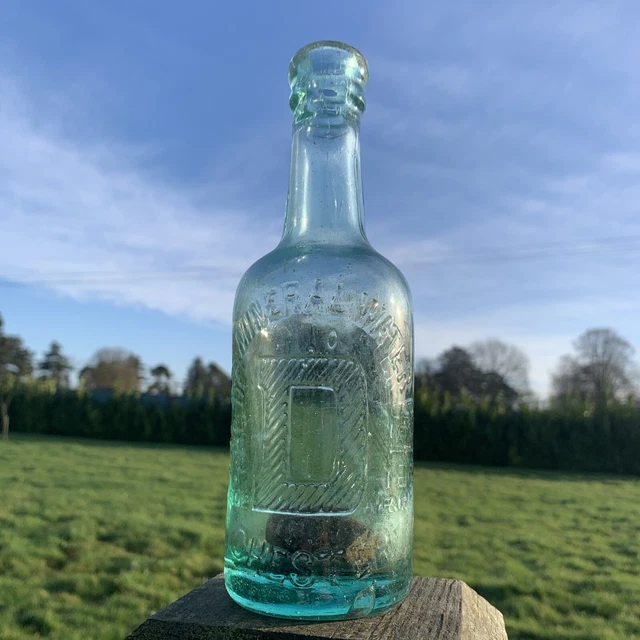 ANTIQUE GLASS THE Dee Mineral Water Co Ltd Chester Old Vintage