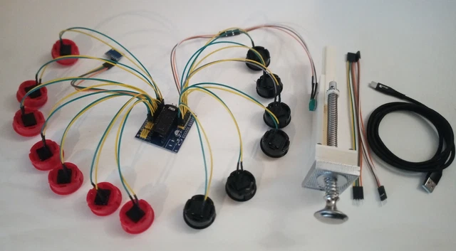 Plongeur Analogique Pour Kit Virtual Pinball Pincab - Marque BlackCab - Neuf