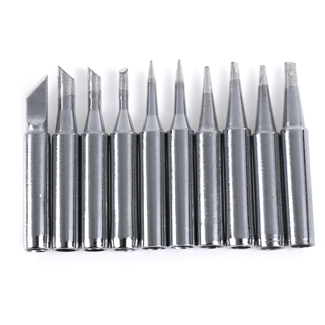 10pcs Constant-temperature Common Solder Soldering Iron Tip For 900M 963 St_tu