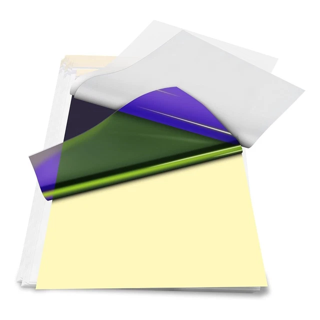 Carta Per Transfer Tatuaggi - 40 Fogli A4, Per Stencil Termici E A Mano, Con Istruzioni