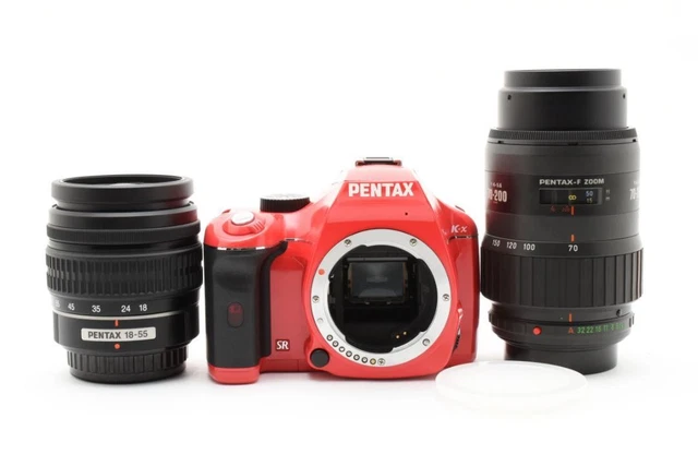 ■ ショット数2642回 ペンタックス PENTAX K-x ダブルレンズセット NUMBER OF SHOTS 2642 Pentax PENTAX K x double lens set