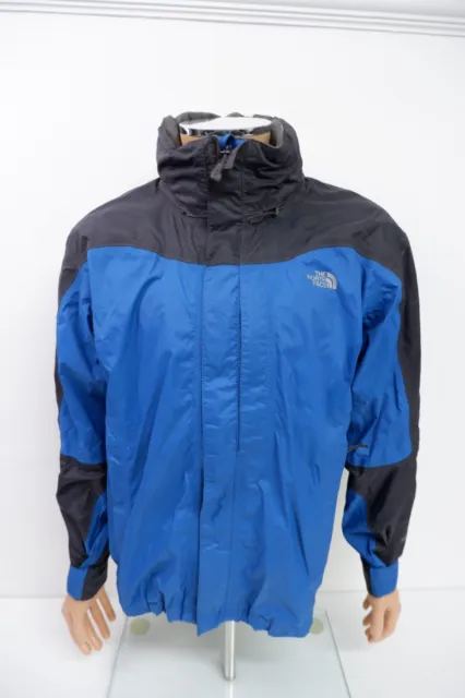 North Face Hyvent mens waterproof jacket, coat, size Large, Blue, GC