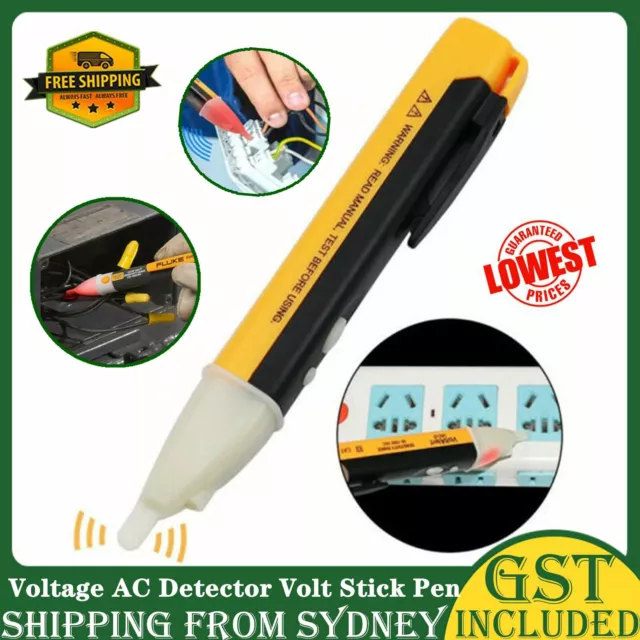 Voltage AC Detector Outlet Volt Stick Pen Tester with LED Light Power Indicator