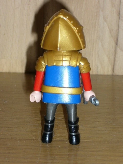 PLAYMOBIL EIN RITTER Schwert Helm Grundfigur Ritterburg Mittelalter kg ...