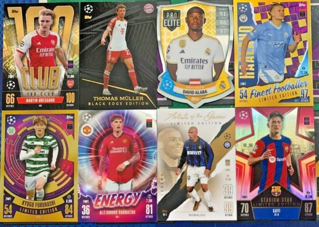 Match Attax 2023/24 2024 Champions League  Limited Edition  100 Club  Black Edge