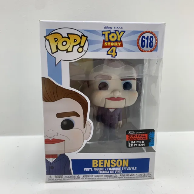 Funko Pop! Disney Pixar Toy Story 4 Benson 2019 NYC Herbst Convention #618 - Neu