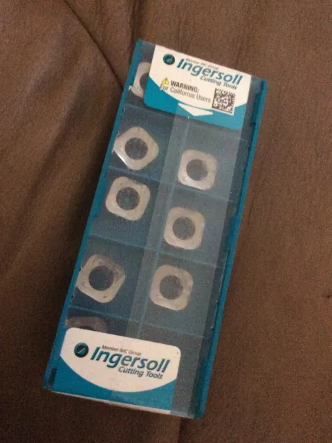 Ingersoll Carbide Inserts QTY10 SHET110532FN-P IN15K