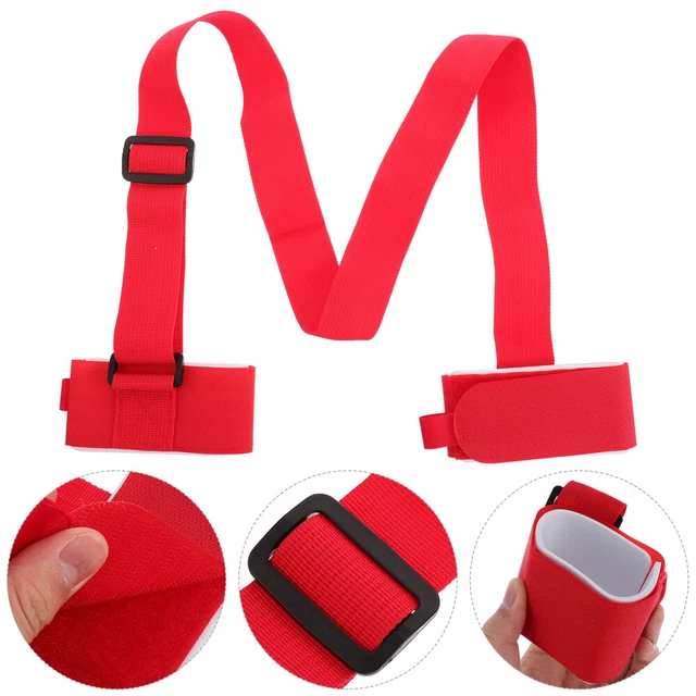 Verstellbarer Snowboard Carrier Ski Schulter Schulter Sling Sportzubehör (rot)