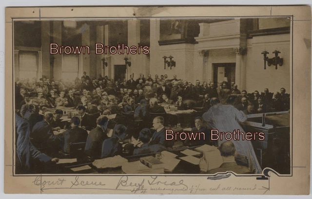 1905 Teddy Roosevelt Destroys Beef Trust "Swift v. U.S." Photo & Glass Negative