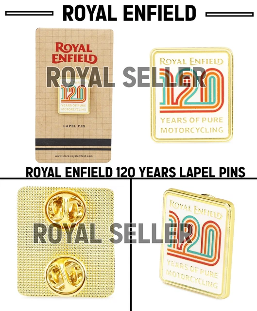 Royal Enfield 120 Anni Bavero Pins