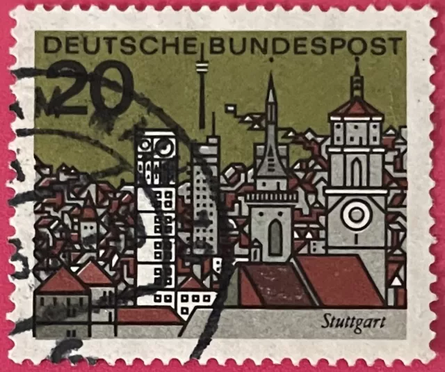 🇩🇪 BRD Bund Michel Nr. 426 Gestempelt (1964) Stuttgart