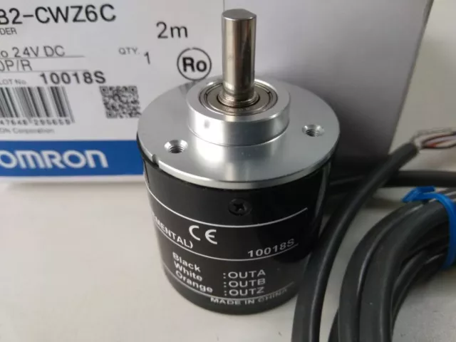 1x OMRON 1024P Incremental Rotary Encoder 1024p/r 5-24v DC E6B2-CWZ6C NPN