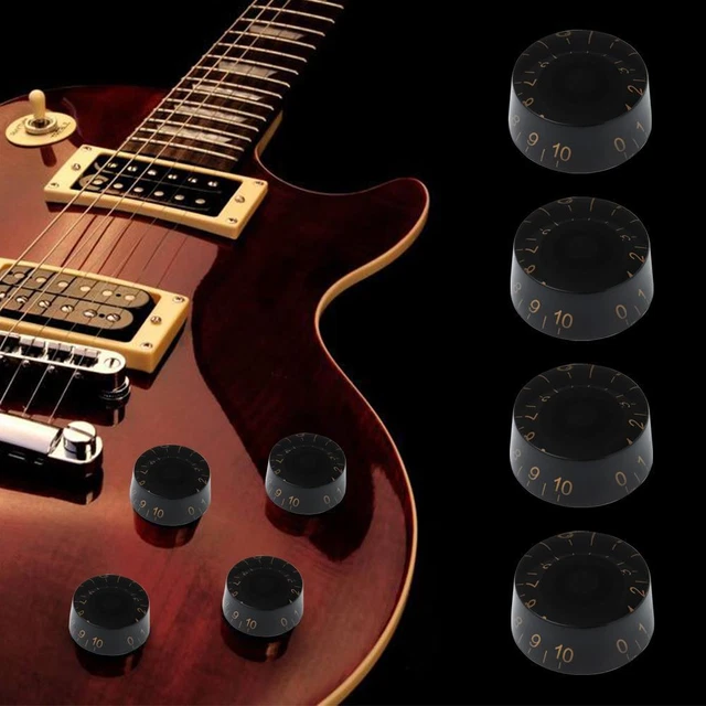 Bouton en forme de seau Boutons de volume de tonalité For Les Paul LP