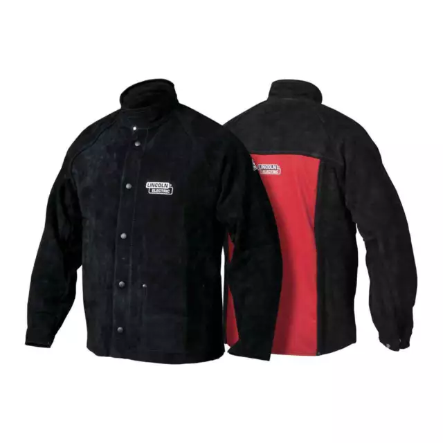 Lincoln Electric K2989 Heavy Duty Leather Welding Jacket 3X-Large