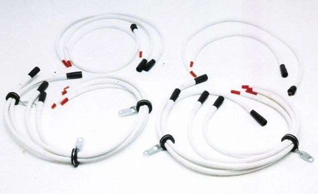 VALEO Kit Cavi Accensione 346130 - Set Da 3 Cavi In Silicone REACTIVE - Diametro 7 Mm - Qualità F