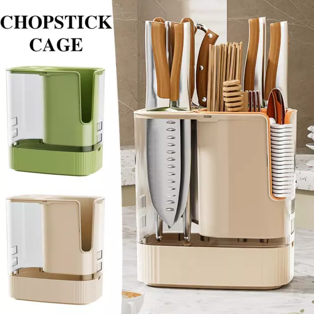 Kitchen Multifunctional Chopstick Cage Kitchen Utensil with Holder ﻿ L6H5 U9H3