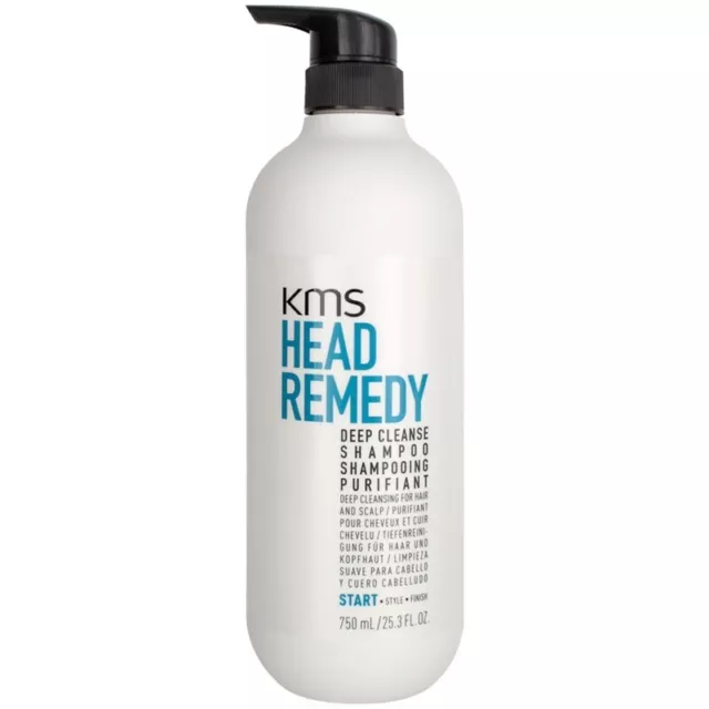 Shampoo Cheveux Grasses KMS Head Remède Profond Cleanse shampoo 750ml