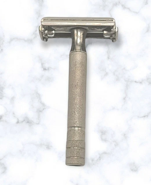 Vintage Z-1 1954 Gillette Super Speed TTO DE Safety Razor
