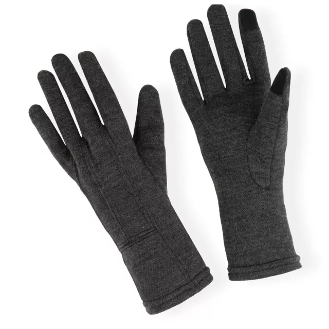 MERIWOOL Merino Wool Glove Liners - Touchscreen Compatible