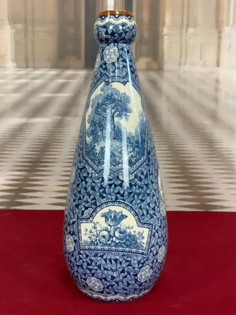 Royal Bonn Antike Vase Aus Keramik Um 1910 Flamand Dekor