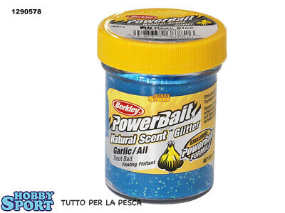 Berkley BERKLEY POWERBAIT PASTA TROTE  FLOATING BLACK GLITTER AGLIO  1313127 