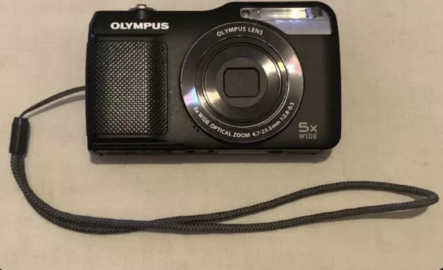 Olympus VG-170 14.0MP Compact Digital Camera Black Untested no battery