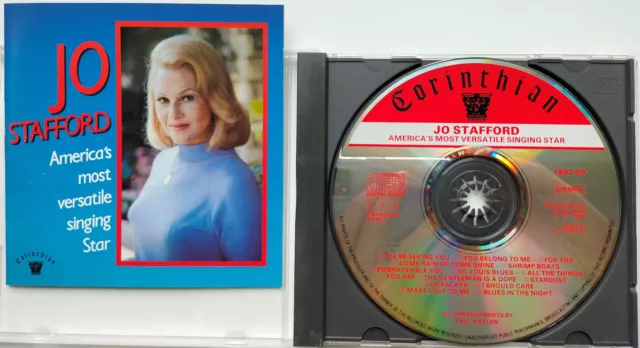 JO STAFFORD CD 1985 West Germany Kay Starr Peggy Lee Margaret Whiting Sinatra
