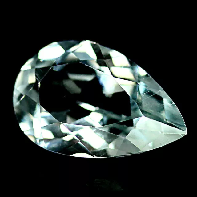 Shola Auténtico 5,42 CT Natural sin Color Topacio de Brasil