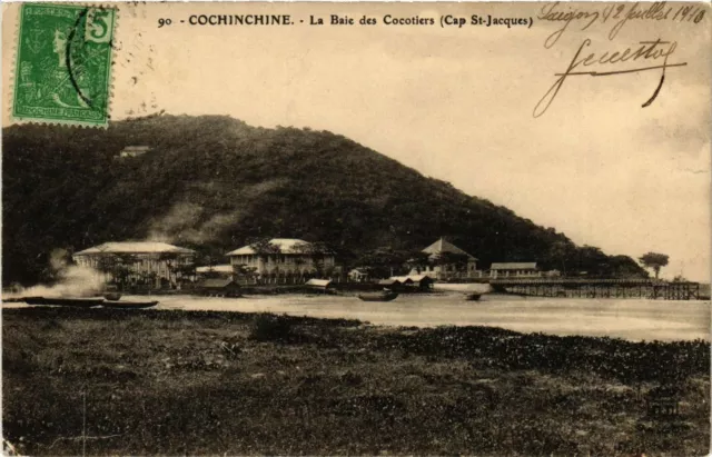 CPA AK VIETNAM Cap St-Jacques - La Baie des Cocotiers (301615)