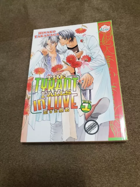 The Tyrant Falls In Love Vol. 1 Yaoi Manga OOP Hinako Takanaga RARE