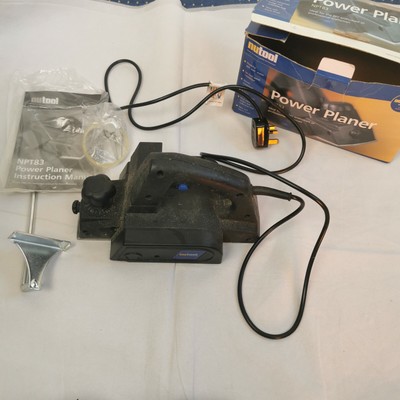 NUTOOL POWER PLANER Npt83 £15.00 