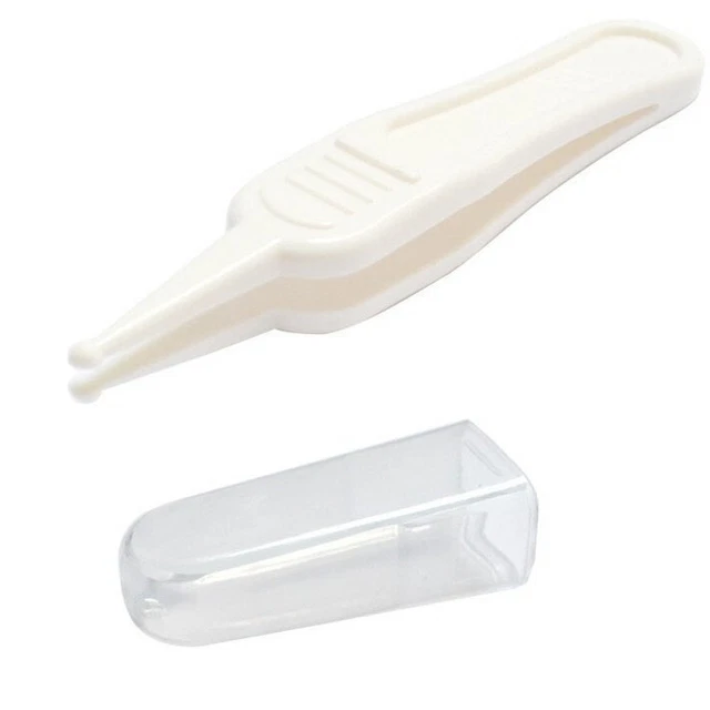Pinzetta pulita naso bambino ombelico plastica pinzetta pinzetta di sicurezza