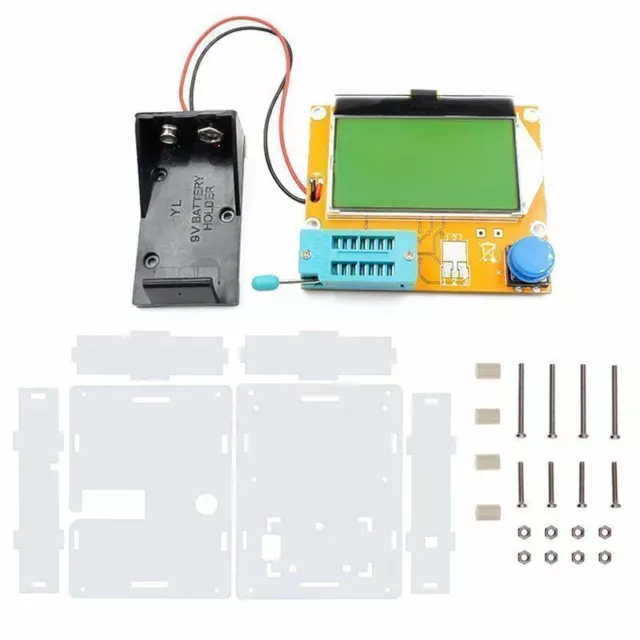 LCR-T4 MEGA328 Transistor Tester Capacitor ESR Diode Triode Capacitance Meter 2