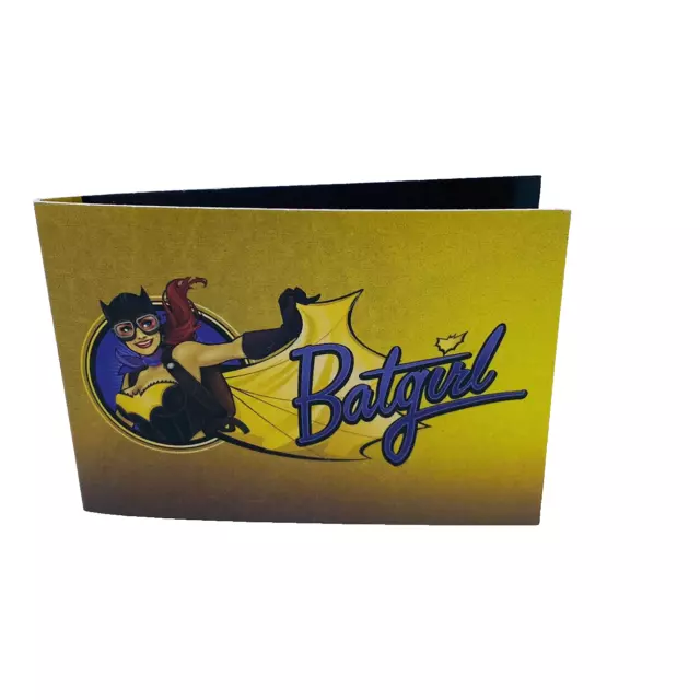 2014 Cryptozoic DC Epic Battles DC Comics Bombshells Batgirl #B8 Folded Card