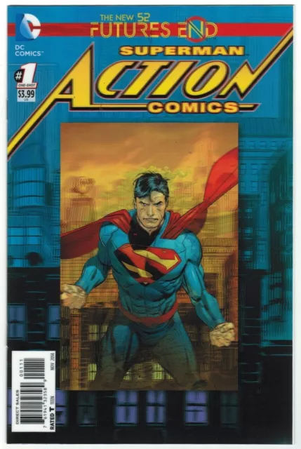 The New 52 ! - Futures End - Superman Action Comics # 01- Cover 3D