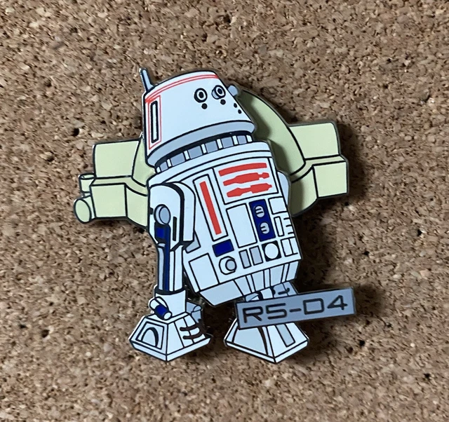Disney Parks 2015 Star Wars Weekends Mystery Droids R5-D4 Pin
