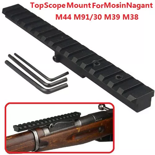Mosin Nagant M44 M91/30 M39 M38 Scope Mount Aluminum 6061 T6