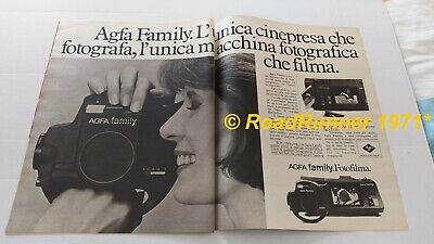 Advertising Z2072 Prodotti Fotografici AGFA Pubblicità d'epoca 